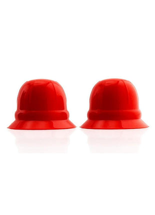 Hunkyjunk Nano Nips Just The Tip Silicone Nipple Nubs - Red