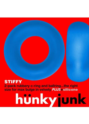 Hunkyjunk Stiffy Bulge Silicone Cock Rings