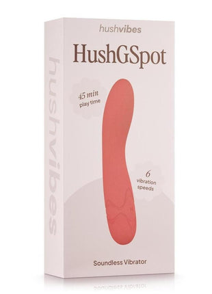 Hush Silicone G-Spot Vibrator - Pink