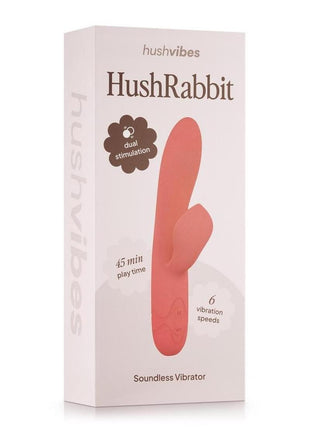 Hush Silicone Rabbit Vibrator - Pink