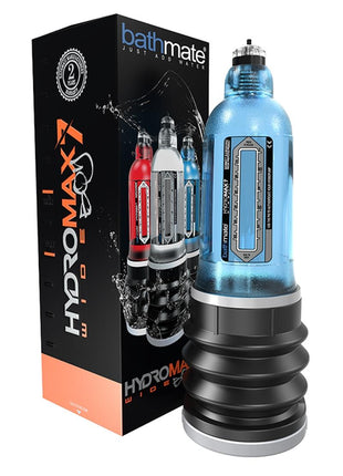 Hydromax7 Wide Boy Penis Pump - Blue