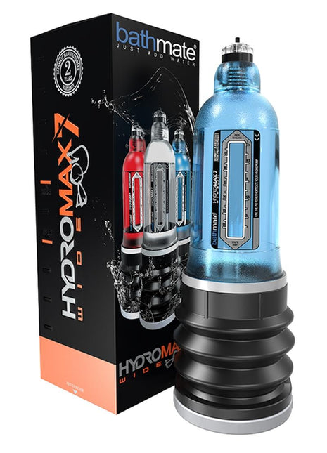 Hydromax7 Wide Boy Penis Pump - Blue