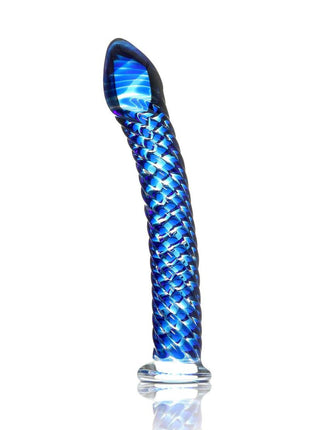Icicles No. 29 Ribbed Glass G-Spot Dildo