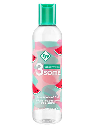 Id 3 Some 3-In-1 Multi Use Flavored Lubricant Watermelon - 4oz