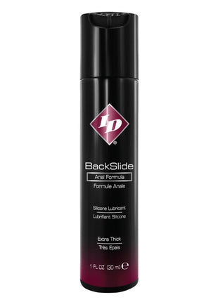 Id Backslide Silicone Anal Lubricant - 1oz