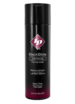 Id Backslide Silicone Anal Lubricant - 4.4oz