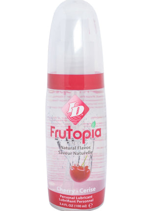 Id Frutopia Water Based Flavored Lubricant Cherry - 3.4oz