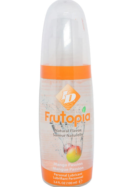 Id Frutopia Water Based Flavored Lubricant Mango Passion - 3.4oz