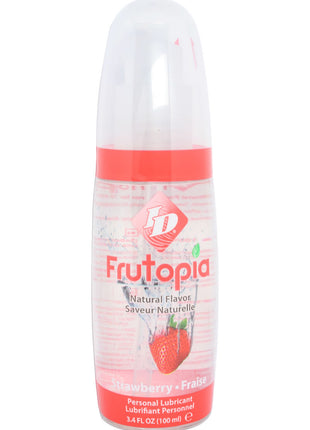 Id Frutopia Water Based Flavored Lubricant Strawberry - 3.4oz