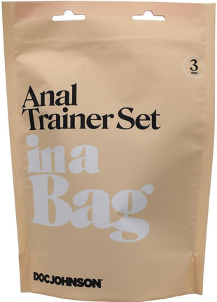 In A Bag Anal Kit - Black - Set Of 3
