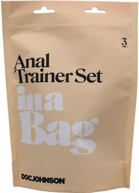 In A Bag Anal Kit - Black - Set Of 3