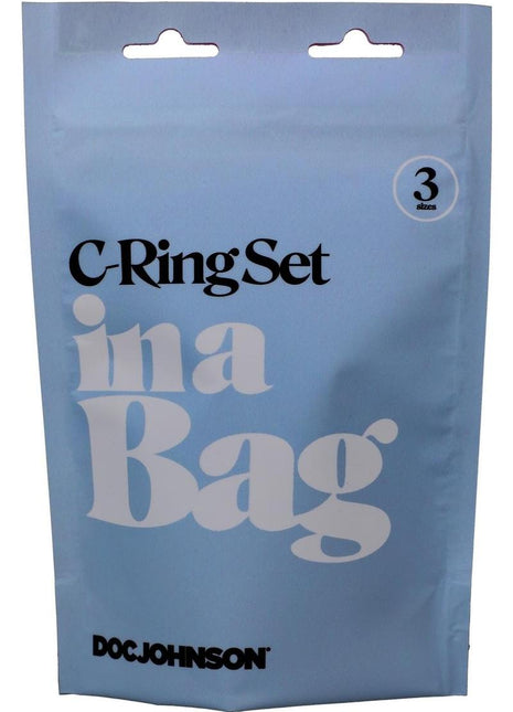 In A Bag Cock Ring - Black - Set