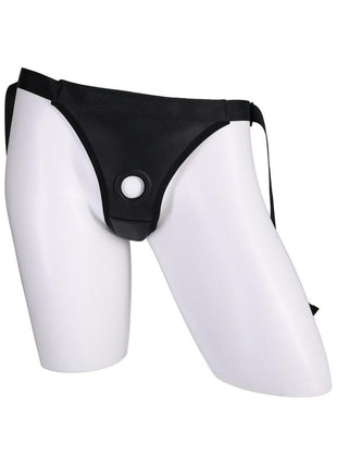 In A Bag Vegan Leather Silicone Harness and Dong