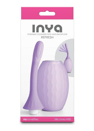 Iniya Refresh Silicone Enema - Purple