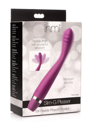 Inmi Flexible Pinpoint Silicone Vibrator - Purple