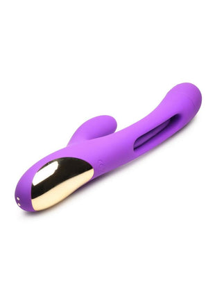 Inmi Tri-Flick Flicking Rechargeable Silicone Rabbit Vibrator