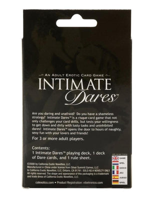 Intimate Dares Couples Card Game
