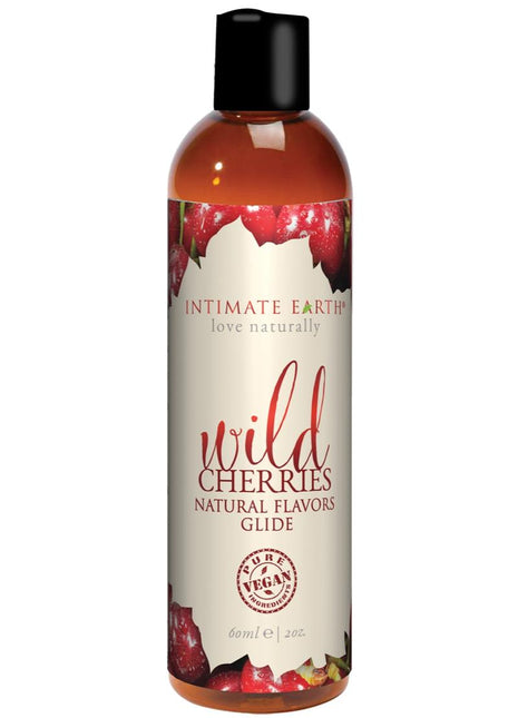 Intimate Earth Oral Pleasure Glide Lubricant Wild Cherries - 2oz