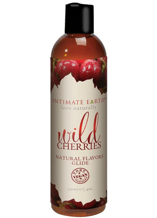 Intimate Earth Oral Pleasure Glide Lubricant Wild Cherries - 4oz