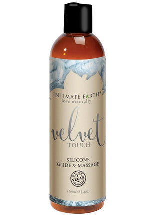 Intimate Earth Velvet Touch Silicone Glide Lubricant - 4oz