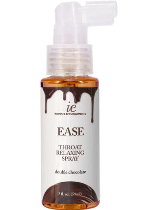 Intimate Enhancements Ease Throat Relaxing Spray 2oz - Double Chocolate