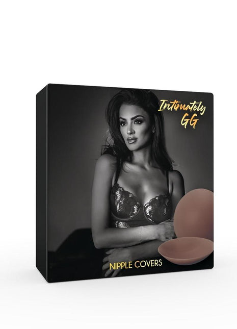 Intimately Gg Silicone Nipple Cover - Brown