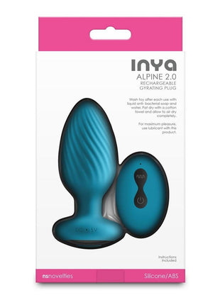 Inya Alpine 2.0 Rechargeable Silicone Remote Anal Plug