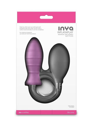 Inya Inflataplay Silicone Inflatable Anal Plug