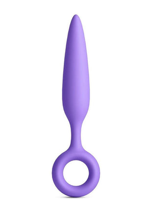 Inya Slide Silicone Anal Plug - Purple