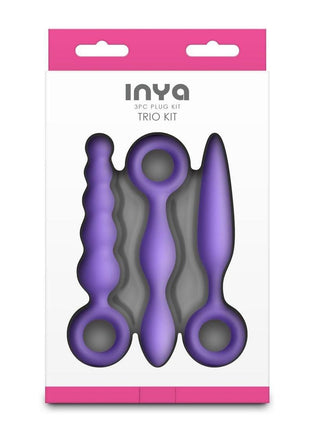 Inya Trio Silicone Anal Plug Kit