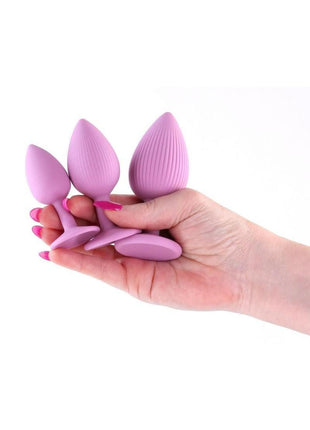 Inya Triple Ace Kit Silicone Lube Channel Anal Plugs