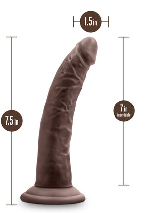 Au Naturel Jack Dildo with Suction Cup 7in