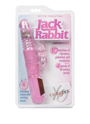 Jack Rabbit Petite Thrusting Rabbit Vibrator - Pink