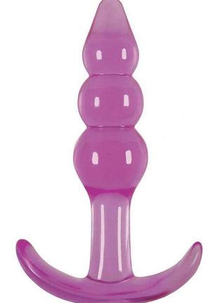 Jelly Rancher Ripple T Plug Butt Plug - Purple