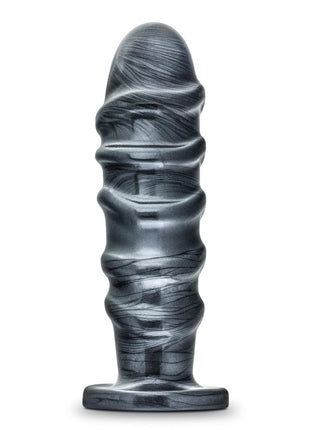 Jet Annihilator Butt Plug - Carbon Metallic - Black