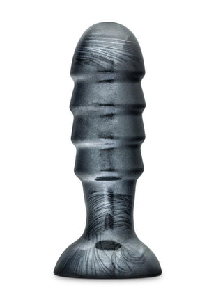 Jet Bruiser Butt Plug - Carbon Metallic - Black