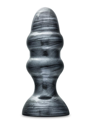 Jet Stealth Butt Plug - Carbon Metallic - Black
