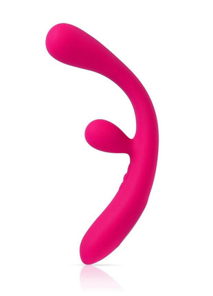 Jimmyjane Reflexx Rabbit 3 Rechargeable Silicone Vibrator - Fuchsia/Pink