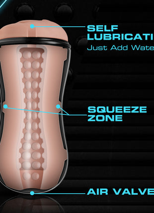 Soft & Wet Self Lubricating Masturbator Cup Orb
