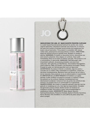 JO Bake Shoppe Flavored Lubricant Frosted Cupcake - 2oz