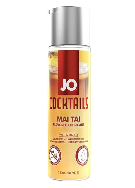 JO Cocktails Water Based Flavored Lubricant - Mai Tai - 2oz