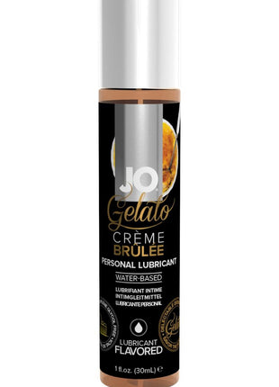 JO Gelato Water Based Flavored Lubricant Creme Brulee - 1oz