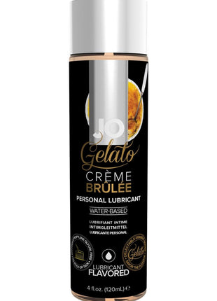 JO Gelato Water Based Flavored Lubricant Creme Brulee - 4oz
