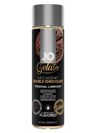 JO Gelato Water Based Lubricant Decadent Double Chocolate - Chocolate - 4oz