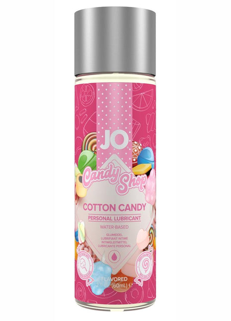 JO H2o Candy Shop Water Based Flavored Lubricant Cotton Candy - 2oz