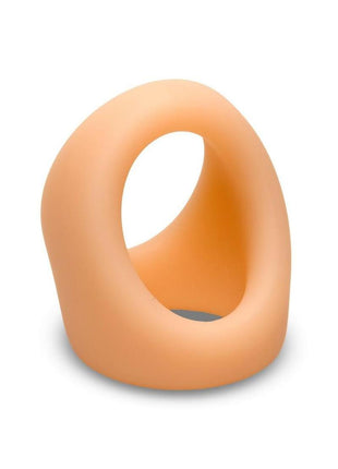 Jock Silicone Cock and Ball Ring - Vanilla