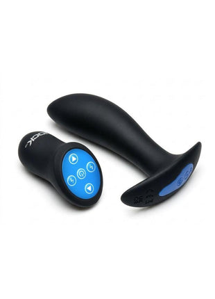 Jock Spark E-Stim Slim Silicone Prostate Plug - Black