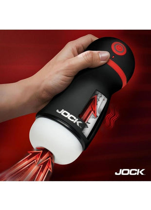 Jock Ultra Suck Sucking and Vibrating Rechargeable Masturbator