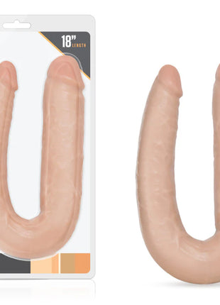 Dr. Skin Dual Penetrating 18" Dildo