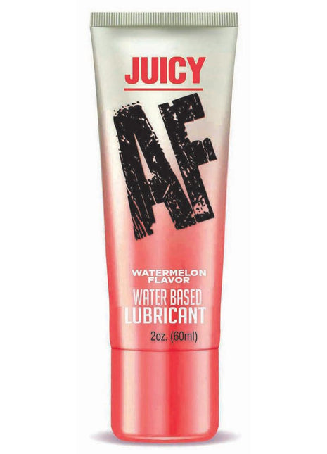 Juicy AF Water Based Flavored Lubricant Watermelon - 2oz.